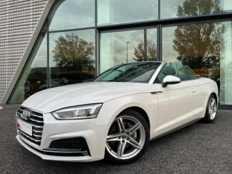 AUDI A5 Cabriolet 2.0 TDI 190 ch S line S tronic 7 occasion de 2017 en vente à Rodez