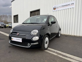 FIAT 500 500 1.2 69 ch Eco Pack Lounge 3p occasion de 2019 en vente à Saint-Flour