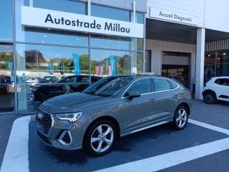 AUDI Q3 Q3 Sportback 35 TDI 150 ch S tronic 7 S line 5p occasion de 2019 en vente à Millau