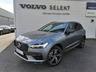 VOLVO XC60 XC60 T6 Recharge AWD 253 ch + 87 ch Geartronic 8 R-Design 5p occasion de 2020 en vente à Rodez