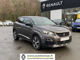PEUGEOT 3008 1.6 BlueHDi 120ch GT Line S&S EAT6 occasion de 2017 en vente à Decazeville