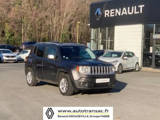 JEEP Renegade 2.0 MultiJet S&S 140ch Limited Advanced Technologies 4x4 BVA9 occasion de 2017 en vente à Decazeville
